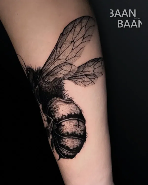 blackwork baantattoo