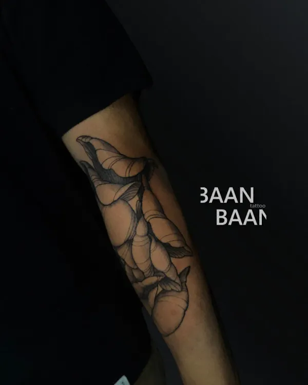 blackwork baantattoo