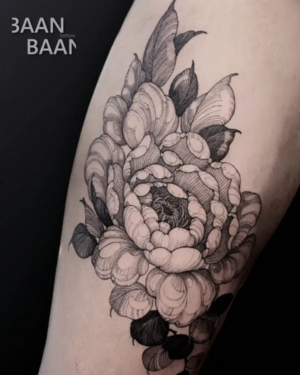 blackwork baantattoo