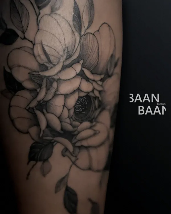 blackwork baantattoo