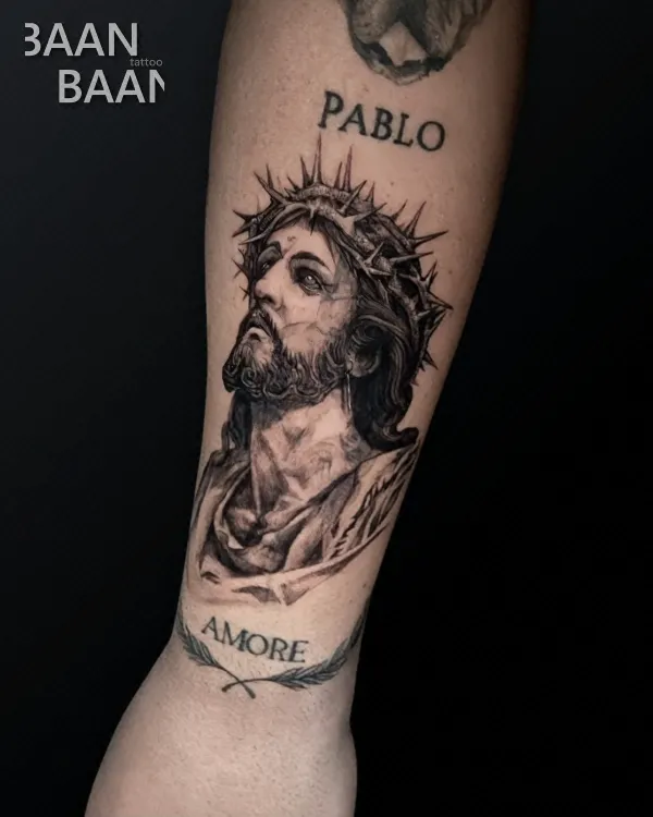 blackwork baantattoo