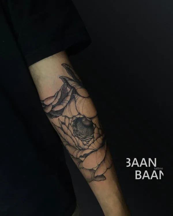 blackwork baantattoo