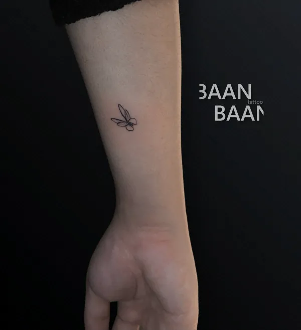 minimal baantattoo