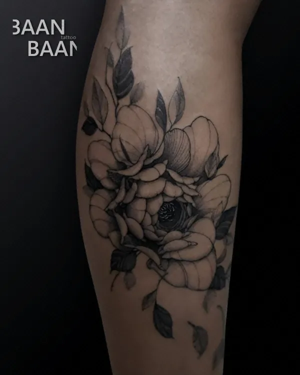 blackwork baantattoo